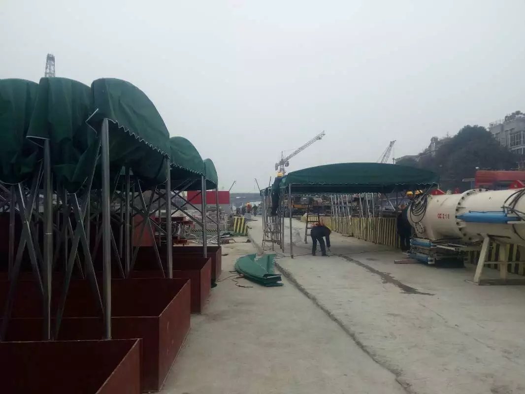 丹东元宝区丹东元宝区中铁二十一局工地移动施工棚